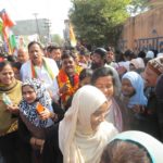 Congress Bharat Jodo Yatra Swagat - Dr Siraj Uddin Hashmi Amroha Hashmi girls Degree College